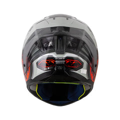Casco Integral Shaft 596SP SportHead Gris Rojo