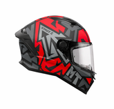 Casco integral MT Stinger 2 Meld Rojo gris