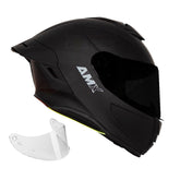 Casco Integral AMX Stream Solid Negro + Visor Negro