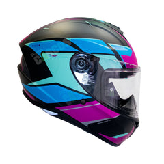 Casco integral Spartan Draken Sunray Fucsia XS