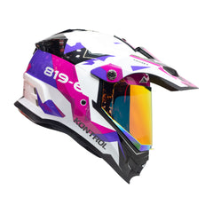 Casco multipropósito KNT 819 Tourex Fucsia
