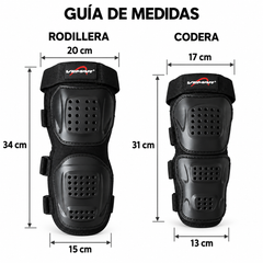 Kit Rodilleras y coderas Vemar