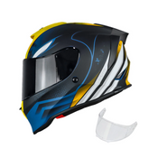 Casco Integral X-Sports V151 Marvel Wolverine Azul