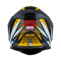 Casco Integral X-Sports V151 Marvel Wolverine Azul