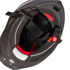 Casco Abatible X-Sports 166 Bokanix Negro blanco brillo