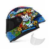 Casco Integral Zeus 826 Lucky Maneki Neko