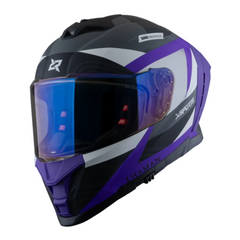 Casco integral X-sports 162 Zhaman Mora Azul