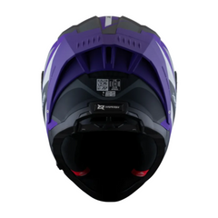 Casco integral X-sports 162 Zhaman Mora Azul