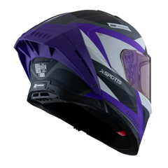 Casco integral X-sports 162 Zhaman Mora Azul