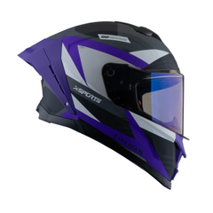Casco integral X-sports 162 Zhaman Mora Azul
