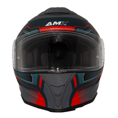 Casco Integral AMX Stream Ambar Naranja