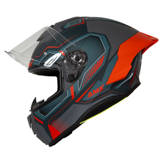 Casco Integral AMX Stream Ambar Naranja