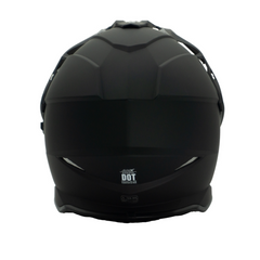 Casco multipropósito AMX Dakota Negro + Visor negro