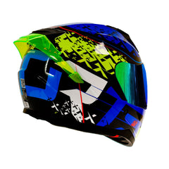 Casco Integral X-Sports M67 Infinity Azul