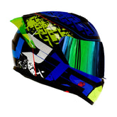 Casco Integral X-Sports M67 Infinity Azul