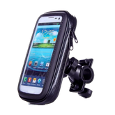 Soporte de Celular para moto con estuche de cierre soporte Tubular