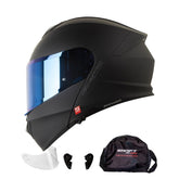 Casco Abatible Shaft Pro 4000 Negro Mate