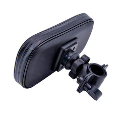 Soporte de Celular para moto con estuche de cierre soporte Tubular