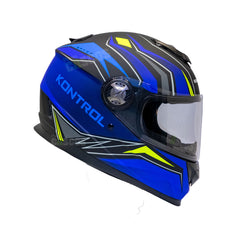 Casco Integral Niño KNT M65 Spyce Azul