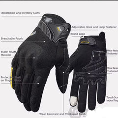 Guantes de moto Suomy SU09 Negro