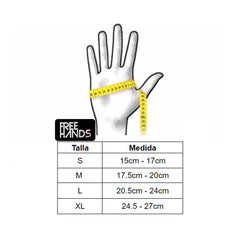 Guantes de protección Freehands negro