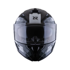 Casco Abatible X-Sports 166 Bokanix Negro blanco brillo