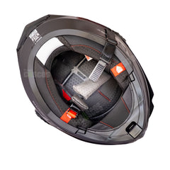 Casco multipropósito Abatible X-Sports 165 Amtop Blanco Verde Naranja