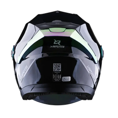 Casco Abierto X-sports 705 Negro Brillante | Gafas internas
