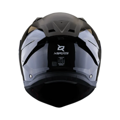 Casco Integral X-Sports Helios Solid Negro Brillo