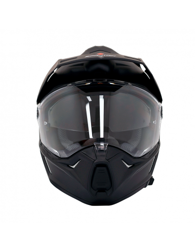 Casco multipropósito Spartan Wolf Negro plano