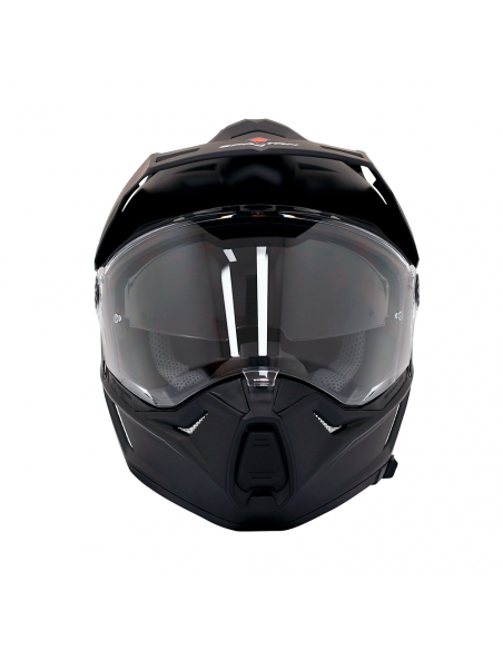 Casco multipropósito Spartan Wolf Negro plano