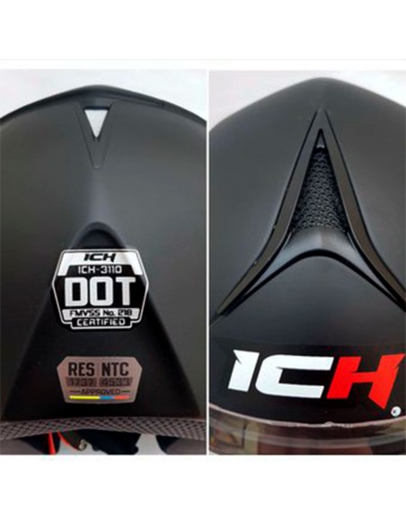 Casco para niños Talla XS ICH 3110 Fucsia