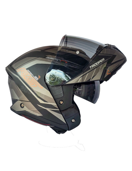 Casco Abatible KNT Trooper RS Gris Mate