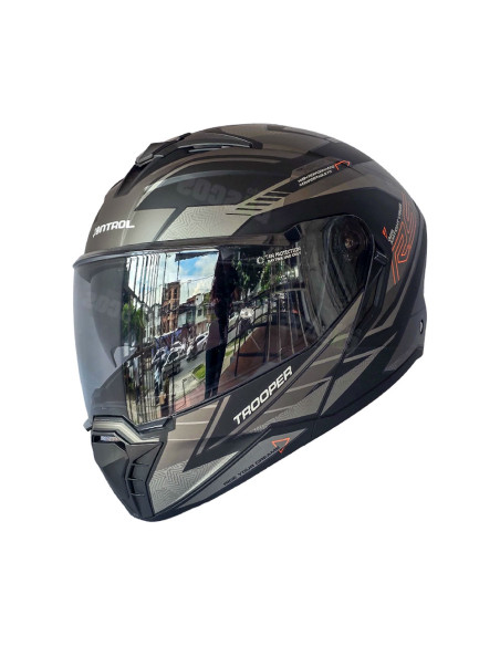 Casco Abatible KNT Trooper RS Gris Mate