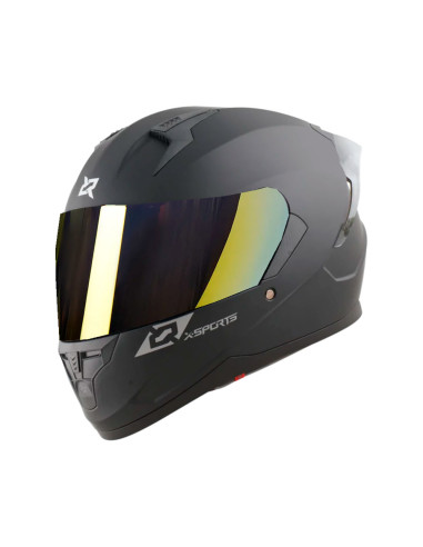 Casco Integral X-Sports M67 Negro Mate visor...