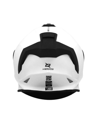Casco Integral X-Sports V151 Blanco Brillo +...