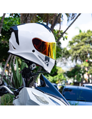 Casco Integral X-Sports V151 Blanco Brillo +...