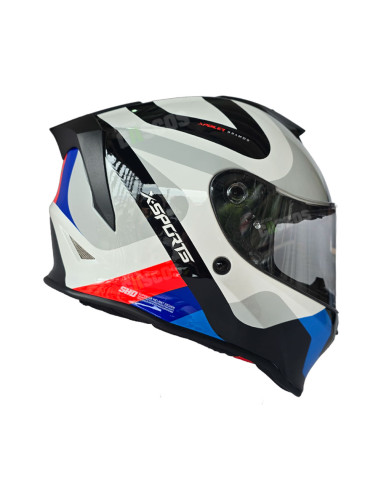 Casco Integral X-Sports V151 Bramdo Blanco...