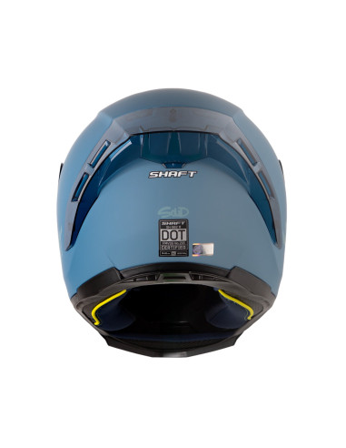 Casco Integral Shaft 562R Solid Azul Claro Gris