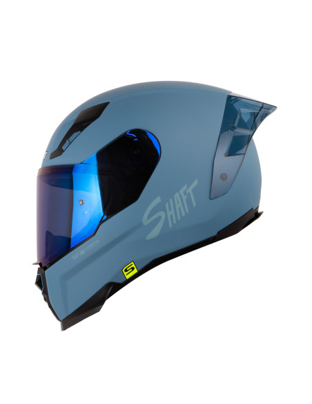 Casco Integral Shaft 562R Solid Azul Claro Gris