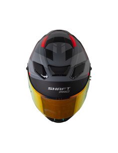 Casco Integral Shaft pro 606DV Clowky Gris rojo 2