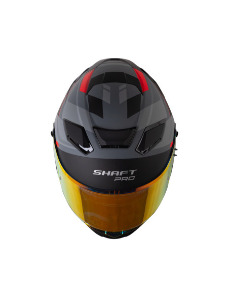 Casco Integral Shaft pro 606DV Clowky Gris rojo