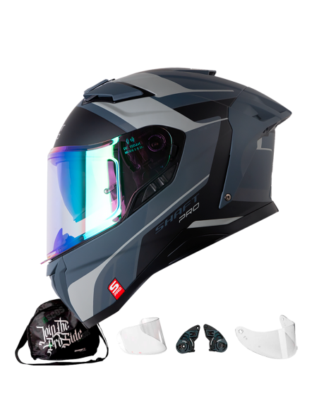Casco Integral Shaft pro 606DV Clowky Gris