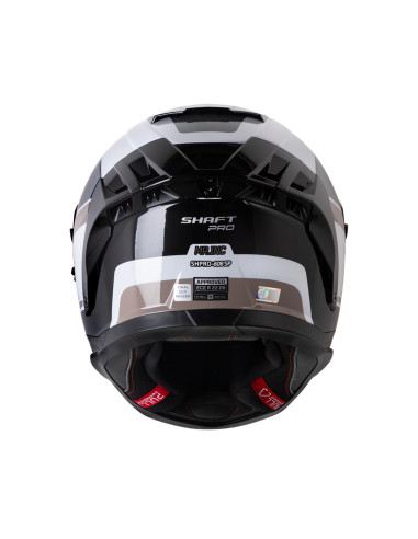 Casco Integral Shaft pro 606 SP Mr.Inc Blanco Gris