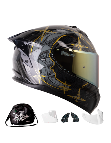 Casco Integral Shaft pro 610DV Eclipce Gris...
