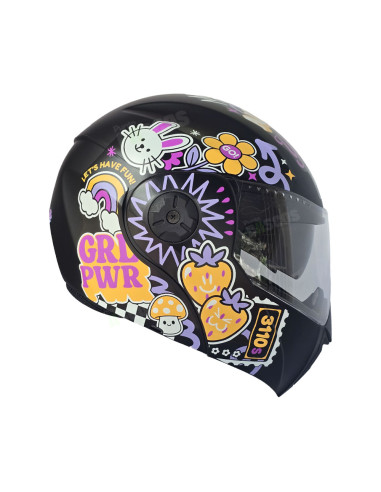 Casco para niños Talla XS ICH 3110 Fucsia