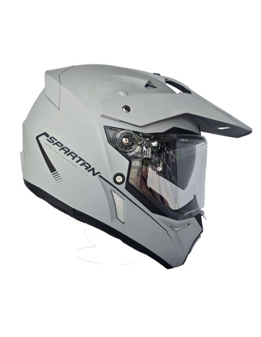 Casco multipropósito Spartan Wolf Gris Mate