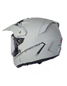Casco multipropósito Spartan Wolf Gris Mate 2