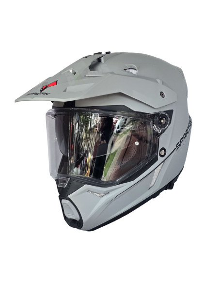 Casco multipropósito Spartan Wolf Gris Mate