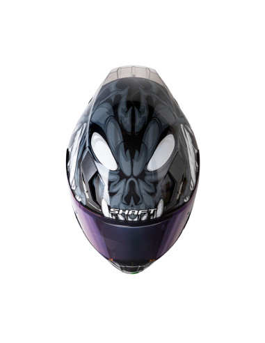 Casco Integral Shaft 562R Toxic Gris Brillo
